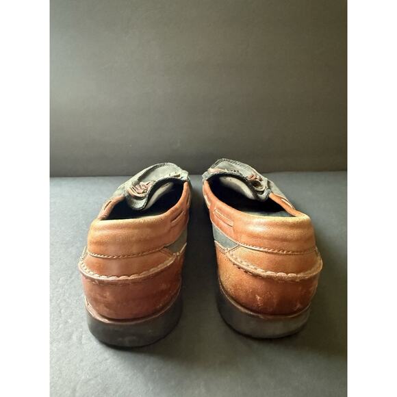 Mens Cole Haan Country 2-Tone Leather Kilt Tassel Loafers Shoes Size 10.5 M main image 7